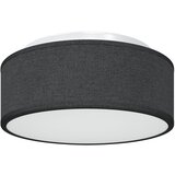 vidaXL Stropne Luči Vgradna Črna Ø 30 cm Tkanina E27, (22044590) Cene