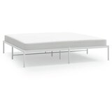Metalni okvir za krevet bijeli 183x213 cm | Shoptok.si
