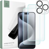 KALJENO STEKLO SUPREME SET ZA IPHONE 15 PRO MAX CLEAR, (22004928)