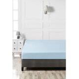 Mijolnir Svijetlo plava pamučna plahta s gumom 140x200 cm – | shoptok.hr