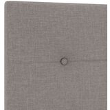  Naslon za glavu s gumbima taupe 100 cm tkanina | shoptok.hr