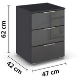 Modern Living Nočna Omarica Mars, Siva | Shoptok.si