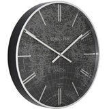 Dekordom Zidni sat world traveller 53cm 778901 - black/silver - dcs ( 040102 )