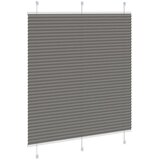 vidaXL Plisirana žaluzija Antracit 120x100 cm Širina tkanine 119,4 cm | Shoptok.si