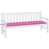  Jastuk za vrtnu klupu ružičasti 180 x 50 x 7 cm tkanina Oxford | Eponuda.com