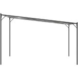  Sjenica bijela 4 x 4 m 180 g/m² od tkanine i čelika | shoptok.hr