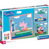 Clementoni Peppa Pig 3x48 komada Supercolor puzzle - | shoptok.hr