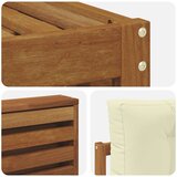  Set vanjskih sofa 6 kom. Prirodna i krem | shoptok.hr
