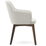 Kave Home Kremno bel jedilni stol Nelida – | Shoptok.si