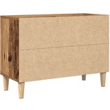 TV kabinet s drvenim nogama Starinsko drvo 69.5x30x50 cm | shoptok.hr