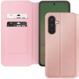 AVIZAR Torbica za Samsung Galaxy A56 z držalom za kartice in funkcijo stojala, Šampanjec roza, (5000013924) | Shoptok.si