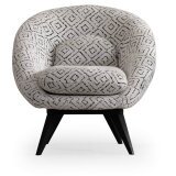 Atelier Del Sofa fotelja caprice white black | Eponuda.com