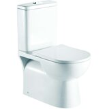 Sanotechnik wc školjka monoblok rimless talni model s priloženo straniščno desko | Shoptok.si