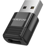 Borofone ADAPTER BV18 - USB NA TIP C - CRNI | shoptok.hr