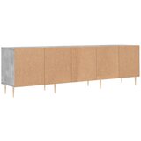 TV ormarić boja betona 150x30x44,5 cm od konstruiranog drva | shoptok.hr