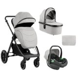 Kolica Ava 3in1 set sa I-SIZE autosedištem i tvrdom korpom Grey KKB13062 Cene