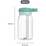 Mepal Svetlo modra plastična otroška steklenička za vodo 450 ml Forest Friends – | Shoptok.si