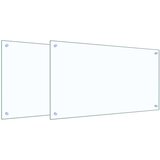  Kuhinjski zid 2 pcs *Transparent*an 90 x 50 cm | shoptok.hr