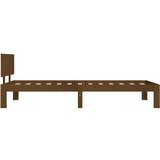  Za krevet od masivne borovine smeđa boja meda 90 x 200 cm | shoptok.hr