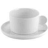 Le Coq Skodelica za črno kavo s podstavkom Aphros 1000ml / bela / porcelan, (5000199469) Cene