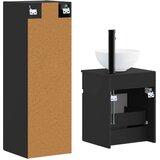  Set namještaja za kupaonicu 2 kom. Crna 33 x 34,5 x 100 cm | shoptok.hr