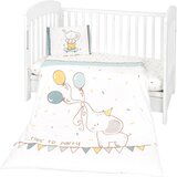 Kikka Boo KikkaBoo Posteljina navlaka 3 pcs Elephant Time (KKB30122) | ePonuda.com
