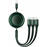 Baseus polnilni kabel USB 3v1 Lightning/ TipC/Mikro 3.5A zelen 1,1m CAMJ010006, (20470307) Slike