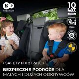 Kinderkraft dječja autosjedalica safety™ fix 2 i-size 1/2/3 (76-150 cm) grey | shoptok.hr