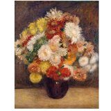 Fedkolor Reprodukcija slike Auguste Renoir - Bouquet of Chrysanthemums, 55 x 70 cm | Shoptok.si