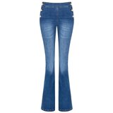 Rinascimento Jeans flare CFC0124950003 Modra Cene