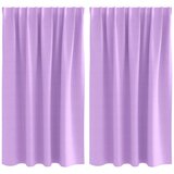  Zavjese za blackout s prstenovima 2 pcs Ljubičasta 140 x 140 cm | shoptok.hr