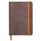  Notes A6, Rhodiarama soft, s gumicom, diktando crte, smeđi | shoptok.hr