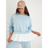 DStreet Bluza damska MOSS błękitna | Shoptok.si