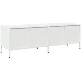 TV ormarić bijeli 135x39x43,5 cm hladno valjani čelik | shoptok.hr