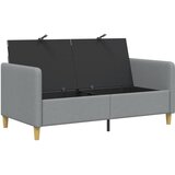 SOFA s pohranom Svjetlosiva 152 x 78 x 87 cm Poliester | shoptok.hr