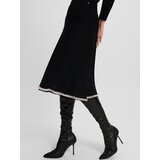 Karl Lagerfeld Suknja 'Essential' crna | shoptok.hr