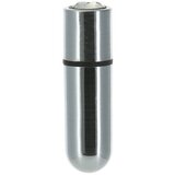 PowerBullet Mini bullet vibrator s kristalom - First Class 9 Function, Silver | Shoptok.si