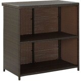 Poli Barska garnitura 3-delna poli ratan rjava | Shoptok.si