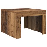 vidaXL Stolić za kavu Staro drvo 50 x 50 x 35 cm Konstruirano drvo | shoptok.hr