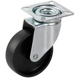STABILIT Krmilno pohištveno kolesce (50 mm, Nosilnost izdelka: 35 kg, Navadni ležaj, Višina: 66 mm, S ploščo) | Shoptok.si