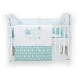  Set posteljine za krevetac This is my bed, Plavo-beli Cene