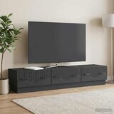 TV ormar s ladicama Crna 147 x 34,5 x 27 cm Konstruirano drvo | Eponuda.com