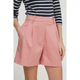 Tommy Hilfiger Kratke hlače ženski, roza barva