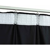  Zavjese za zamračivanje 2 kom baršunaste crne 140 x 175 cm | shoptok.hr