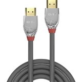 Lindy HDMI priključni kabel HDMI-A utikač, HDMI-A utikač 2.00 m siva 37872 HDMI kabel Cijene