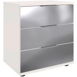 MID.YOU nočna omarica, prozorno, bela, barve aluminija Cene