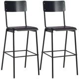  3-dijelni barski set čelični crni | shoptok.hr