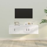 vidaXL 2-dijelni set TV ormarića bijeli od konstruiranog drva | shoptok.hr
