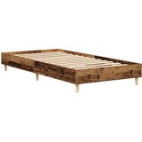  Okvir kreveta bez madraca staro drvo 100x200 cm | shoptok.hr