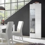 LC Mobili Moderna bela vitrina s steklenimi policami 187 cm DAMA 209008-10 Cene